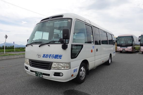 搭乘車輛乾淨/安全, 司機親切的山形青空客運, 搭配資深的華語導覽人員 ,展開1天充實深度之旅!