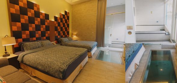 豪華泡泡四人房