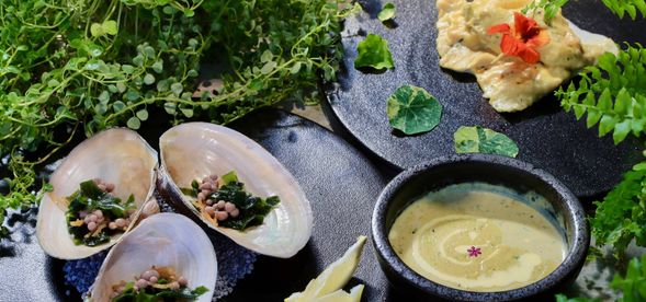 慢活放鬆好好享受自己烹調的佳餚