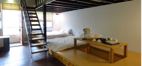 三才靈芝農場-L2檜木家庭大套房住宿一晚+早餐4客+晚餐4客(以靈芝與地方小濃種植的蔬果調配的風土料理)