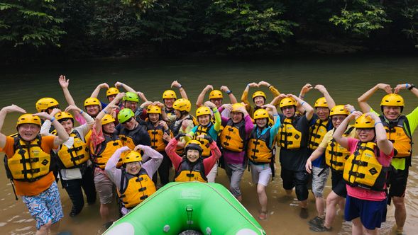 熱帶雨林河流,挑戰急流冒險