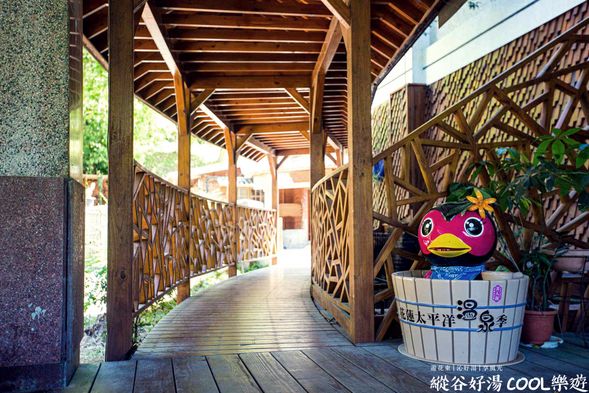 結束田野藝術巡禮後,入住安通溫泉飯店,享受靜謐的溫泉之夜。