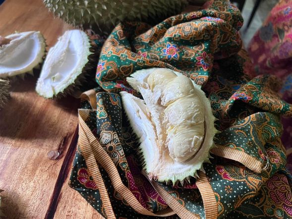 水果之王,濃烈氣味與綿密口感的南洋鮮味(需視產季提供)