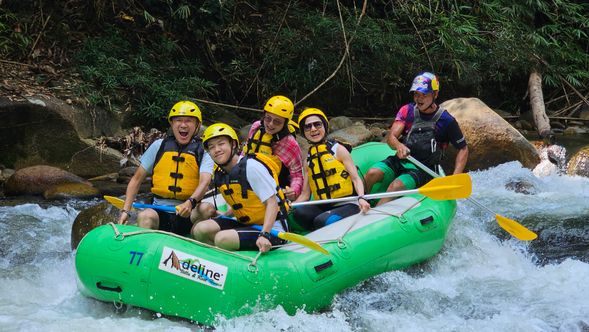 熱帶雨林河流,挑戰急流冒險