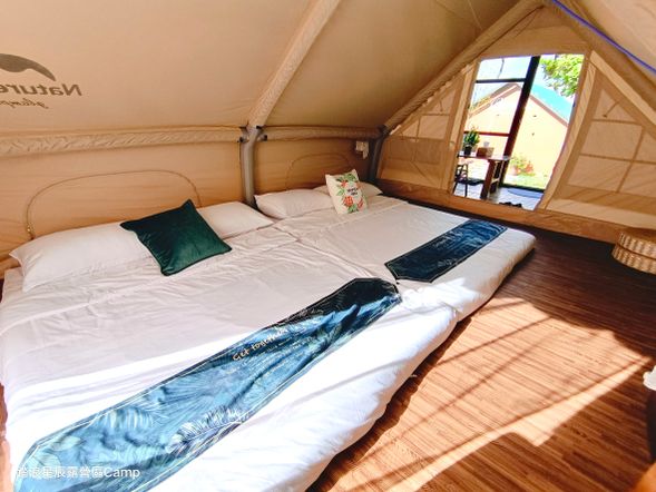水漾森林四人帳內部