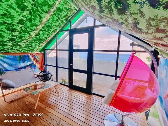 愛妮島二人帳內部