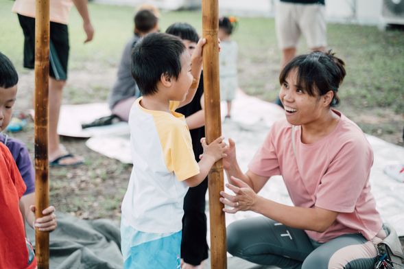 親子即興合奏,田野音樂會