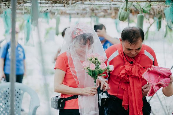 一畝菜園,從女孩到新娘