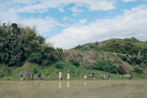 感謝田土與山林,生養了萬物