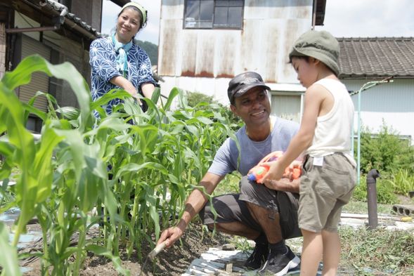 【 Day4 生活日 】幫日本夥伴整理庭園、種菜