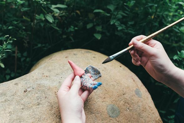 ◖遇見自己的山精靈◗ 為精靈賦予屬於自己的顏色,在山裡,與自己對話