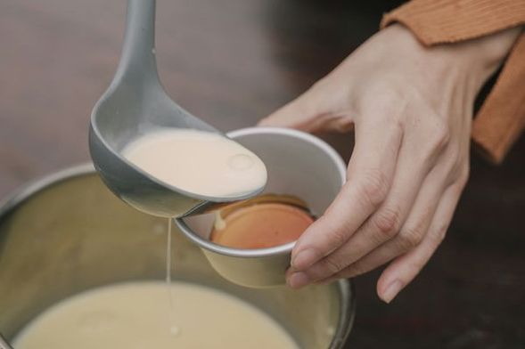 保證新鮮香甜!手作雞蛋柴燒布丁