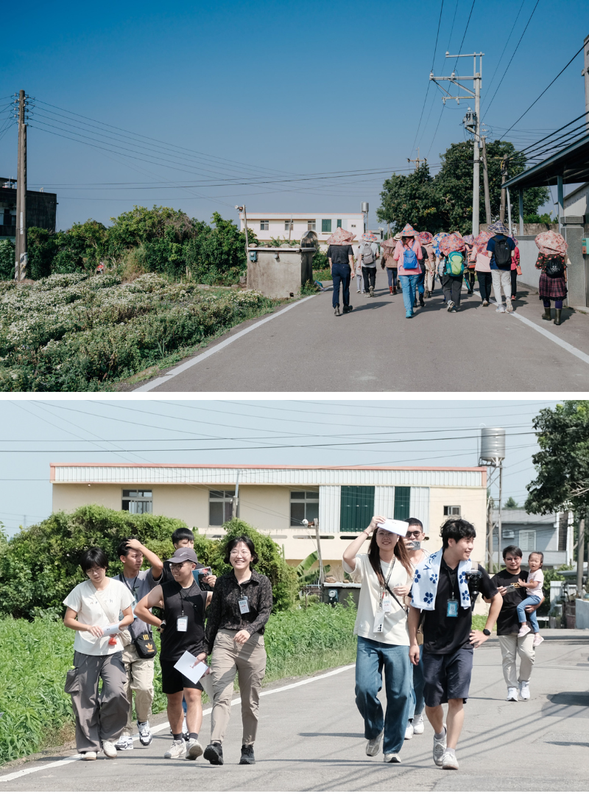 放慢腳步,會走進哪一位阿姨的菜園呢?