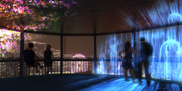 ゴール!!
横浜マリンタワーチケット付きです。横浜の夜景をご堪能ください。