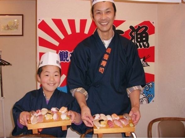 子どもも体験できます。