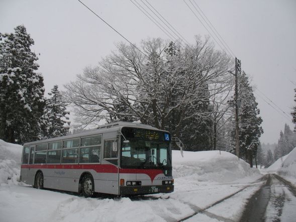 ゴール!バス移動