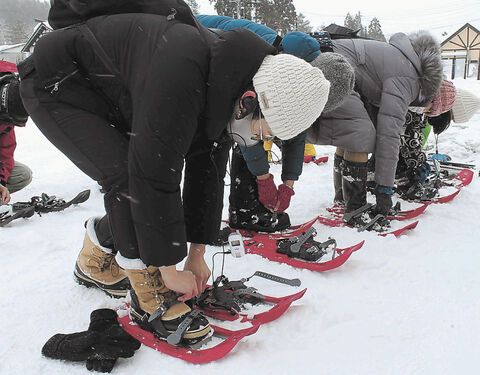 到着・準備体操&安全説明