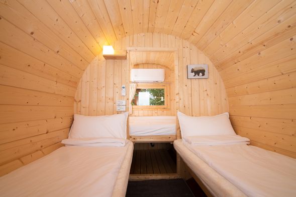 Barrel Cabin Interior