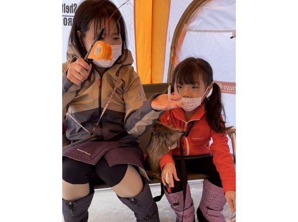 15:45 ワカサギ釣り終了