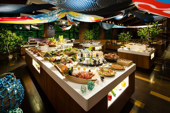 星野哈爾自助餐Buffet Dining hal