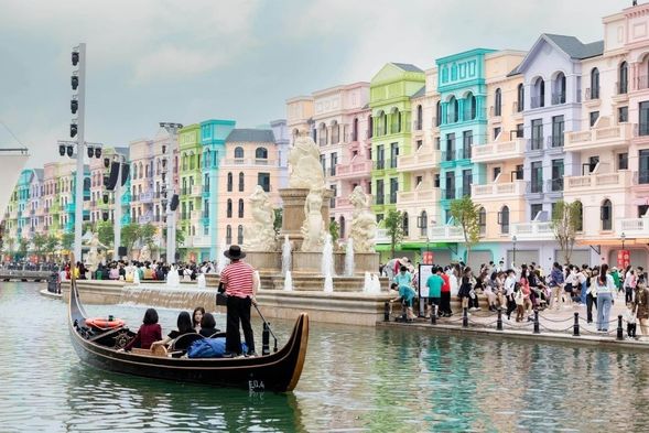 河內大世界MEGA GRAND WORLD(貢多拉遊船)