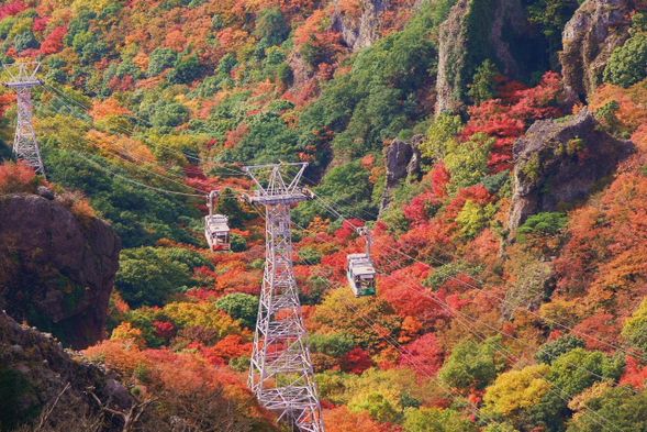 寒霞溪空中纜車