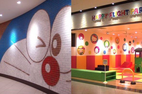 哆啦A夢空中樂園SKY PARK 或 Hello Kitty Happy Flight