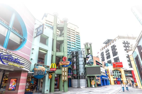 日本環球影城大街