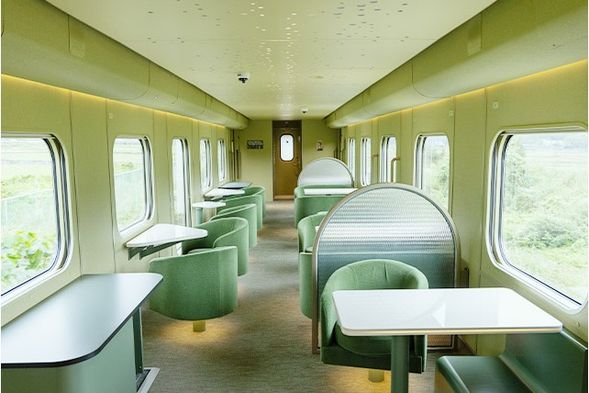 全新觀光列車山嵐號