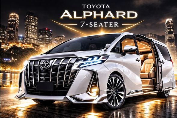 商務7座車|適合 2–5 位旅客
可攜帶 最多 5 件標準尺寸行李