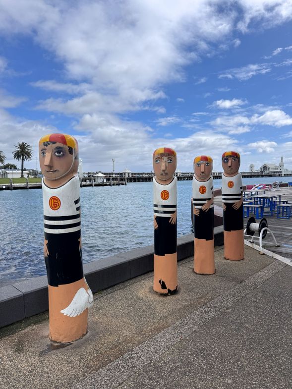 Geelong 吉朗木偶(彩繪木偶)
海邊散步欣賞彩繪木偶,輕鬆感受海港城市氛圍。