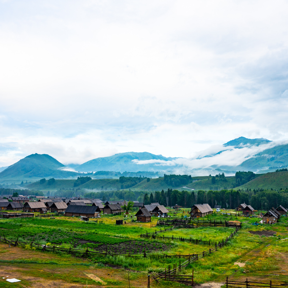 今天,我們將從【賈登峪】出發,前往被譽為“神的自留地”的【禾木村】,感受原始自然與圖瓦人村落的獨特魅力。之後,前往色彩斑斕的【五彩灘】,欣賞丹霞地貌與河水交織而成的絕美畫卷,最終返回【布爾津】小鎮,結束充實的一天。