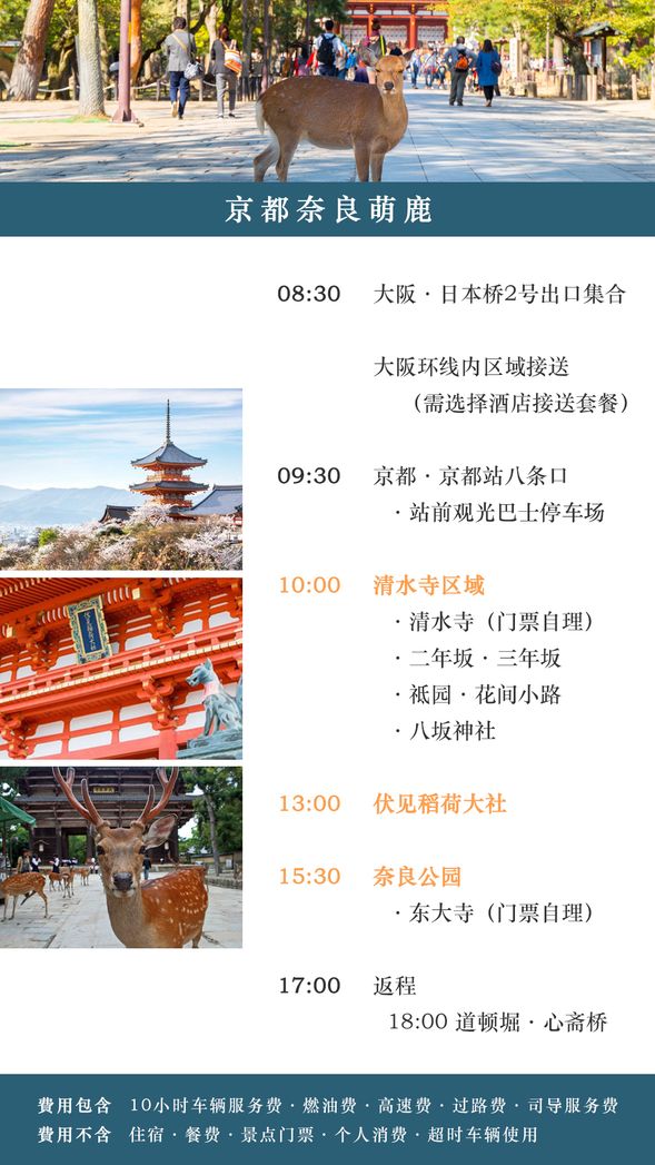 京都奈良一日遊