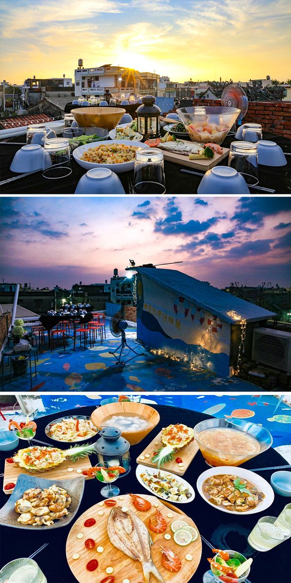 前往:老宅頂樓用餐