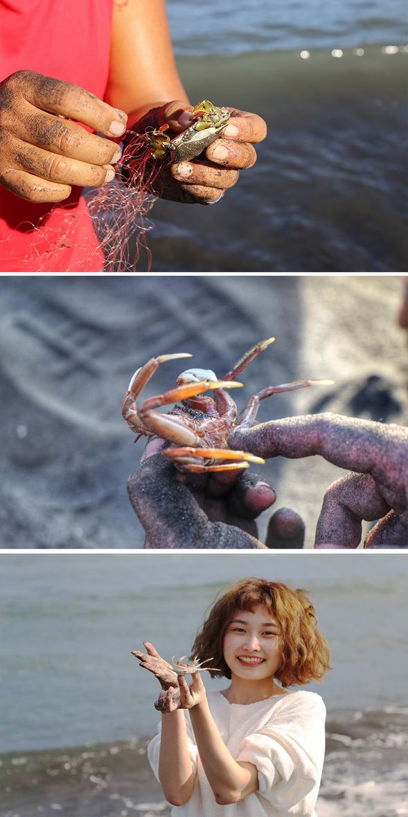 放生 & 上岸沖腳