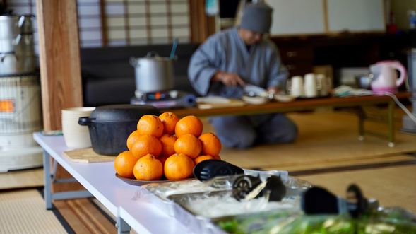 料理体験!いただきます!
*料理体験内容は変わります。