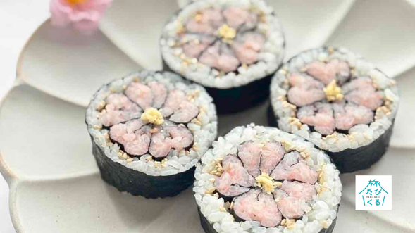 可愛い!飾り寿司の完成!