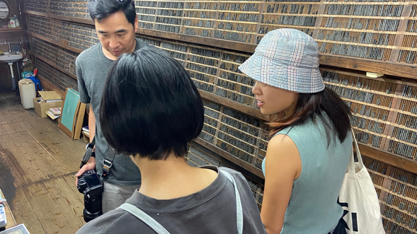 Hands-on letterpress printing experience!