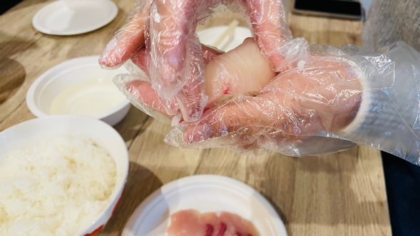 寿司づくり体験!