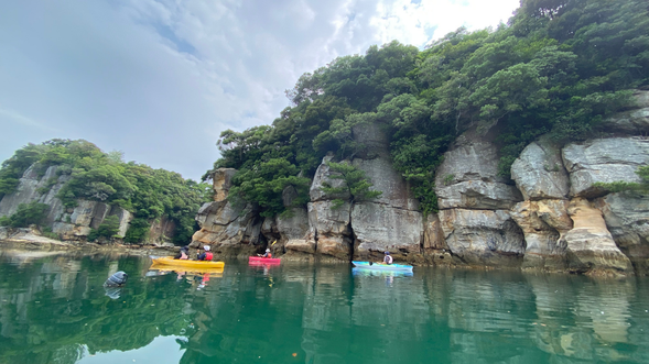 Kayak through stunning scenery in Saikai National Park!