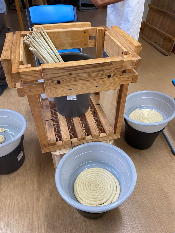 五島うどん作り体験!