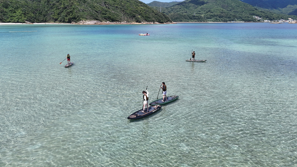 Enjoy your SUP session on the water.