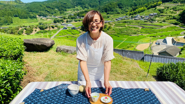 とても美味しい波佐見茶。