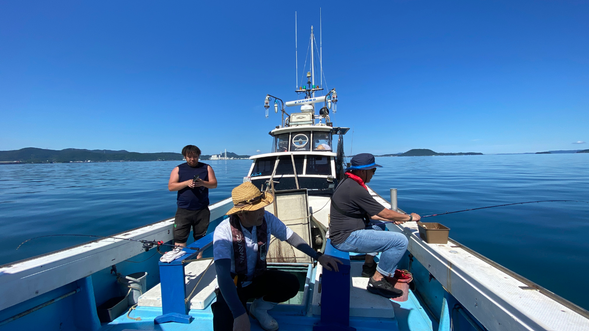 Bait your hook and start your horse mackerel fishing experience!