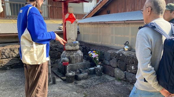 Enjoy a guided island walk with a local guide.