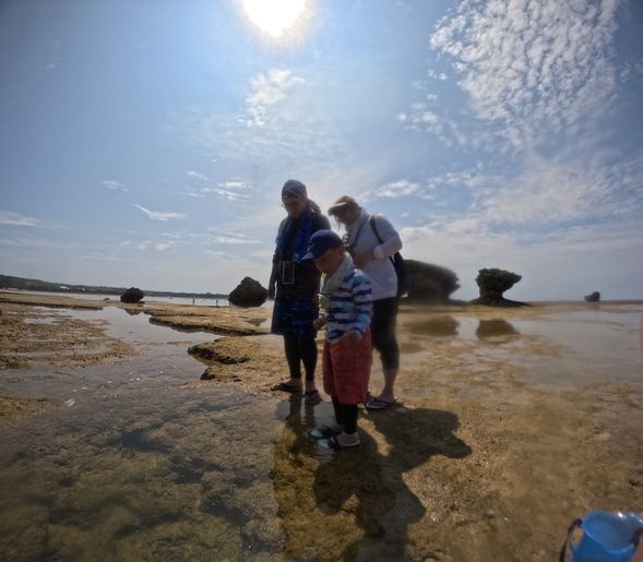 ビーチでの遊び時間は約40分です。