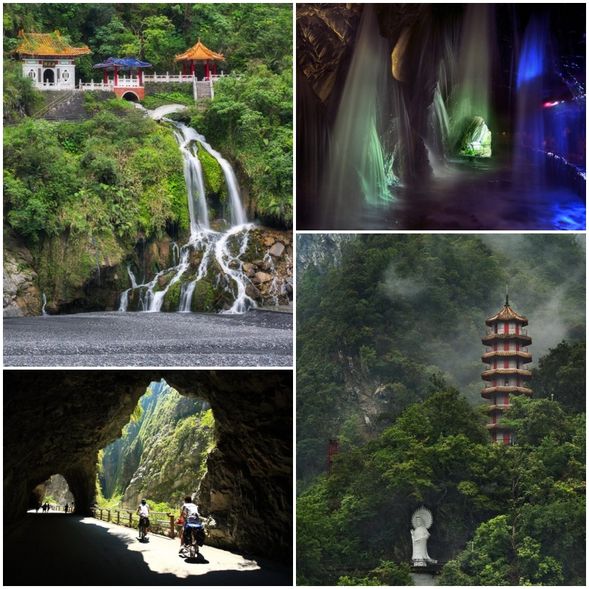 太魯閣國家公園峽谷景觀(長春祠.牌樓.九曲洞.燕子口.布洛灣臺地.天祥…)