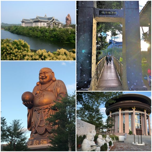 細茅埔吊橋 青銅彌勒大佛