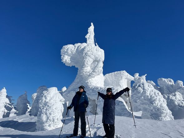 【ツアーの様子①】
当日のコンディションによりルートは異なります。