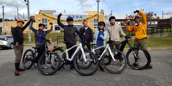 【ゴール】今別町営駐車場(奥津軽いまべつ駅)